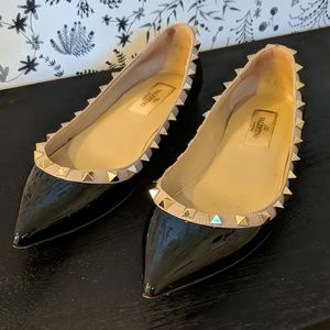 Valentino Rock Stud Flats